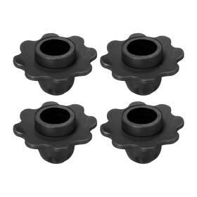 Pta220822tt0274 Patikil Camping Chair Foot 4 Pack 18mm Tubing Dia Detachable Anti-slip Black