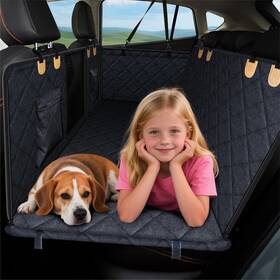 Pp1019 Pawproved Back Seat Extender For Dog Waterproof Car Cover Hard