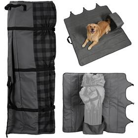 Pcuauld Wus009 Heavy Duty Camping Chair Replacement Bag Roll Tote 2 In 1 Large Carrying Grey
