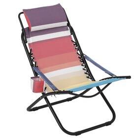 Jcmu7xr8oeisvkjpuv1djqh9e79 Peakpursuit Folding Camping Chair With Head Support Stable Portable Rainbow-colored
