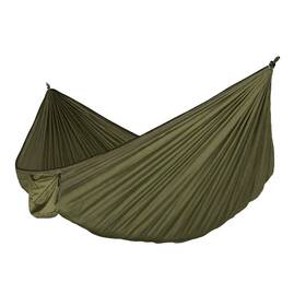 Petrichor 611138573221 Premium Outdoor Camping Indoor Nylon Hammock With Zipper Size Dou