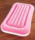 Pink Inflatable Bed Kid Girl Toddler Air Mattress Child Play Sleepover Camping 784338190489
