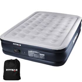 Ppi-queen18 Pittman Outdoors 18 Inch Queen Air Mattress With Built In Pump - Comfort Series Blow