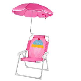 A3316pljyb-hln Plulon Kids Beach Chair 1.97 Inches X 15.75 21.26 Deep Pink