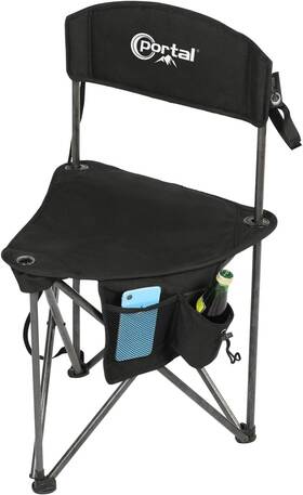 Fs-211 Portal Extra Large Quick Folding Tripod Stool With 62 X 0.2 Inch Black