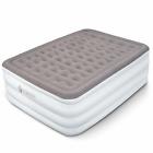 Privje5zkm General Air Mattress Blow Up Elevated Raised Bed Inflatable Electric