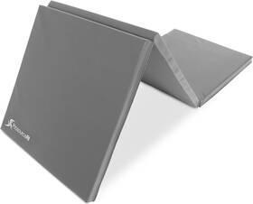 Ps-1951-tfm-grey Prosourcefit Tri-fold Folding Thick Exercise Mat 6 X2 With Grey