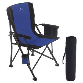 Qaoyal 796288206516 Camping Chairs For 23 Inches X 37.4 Blue&black