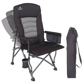 Qaoyal 796288389424 Camping Chairs For Adults 2 Ft 4 In X 7.5 3 Black