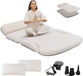 Qdh 770824171407 Suv Air Mattress Thickened And Doublesided Flocking Travel Camping