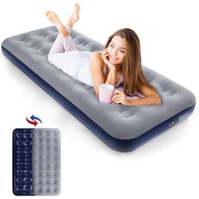 Qdhrct003 Qdh Camping Air Mattress Inflatable Bed Flocked Surface Travel Sleeping P