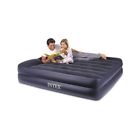 Queen Air Mattress Airbed Guest Bed Camping Self Inflatable Pump Inflating Mat 078257315703