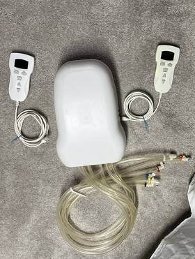 Ras9950 Rapidair Comfortaire Dual Chamber Air Mattress Pump With 2 Remotes