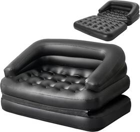 Raptavis 726084953178 Inflatable Sofa Bed For Camping Pool Float Couch Outdoor Mattress With Armr