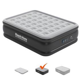 Reach Hope 717203788030 Queen Air Mattress With Built In Pump Blow Up Beds Plug Electric Pum