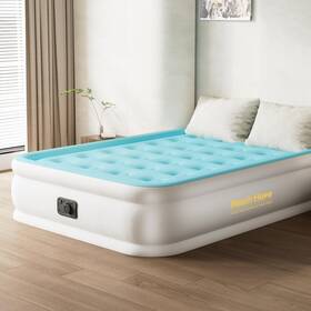 Reach Hope B0dw2lq2np Air Mattress Full Built In Pump Plug-in Electric Colchon