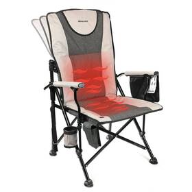 Re403gh001 Realead Heated Camping Chair - Fully 23.6 In X 41.5 Grey