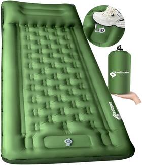 Realtop-sport0001 Realtopdo Sleeping Pad For Camping Extra Thick 5ftft - Single Army Green