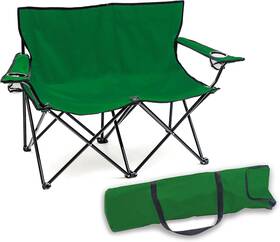 Red Cup Pong 313100328319 Trademark Innovations Loveseat Style Double 40 Inch L X 22 W 31.5 H Dark Green