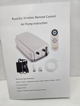 Amas-26818 Rusis Ess Rusic Air Bed Pump- Model