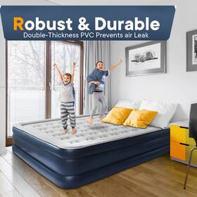 Ht-368 Sable Inflatable Air Mattress With Built-in Electric Pump