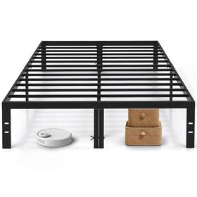 Sagenest 768845495800 Full Size Bed Frame 14 Inch Metal Platform Frames With Heavy Duty Steel Sagenest 768845495800 Full Size Bed Frame 14 Inch Metal Platform Frames With Heavy Duty Steel