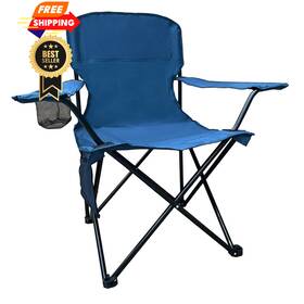 Sailary 5-vs23fc04-03nv-1pk-sc Folding Camping Chairs Portable Outdoor Chair For 1 Pack Navy Blue