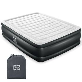 94056e-bw Sealy Tritech 20 Inch Built-in Pump Inflatable Mattress Queen Airbed Used