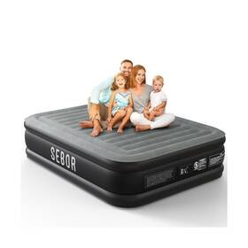 Sebor 745746771905 Luxury Queen Air Mattress With Built In Pump Durable Blow Up For Ho Sebor 745746771905 Luxury Queen Air Mattress With Built In Pump Durable Blow Up For Ho