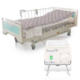 Serenelife 718193007453 Pressure Mattress Electric Pump System Standard Hospital Bed Size