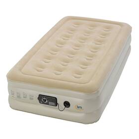 15211455 Serta 15 Inch Double High Twin Air Mattress Built-in Pump Airbed For Overnight
