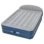 Serta Inflatable Air Mattress Double High Queen Comfortable With Built In Pillow 047297936063