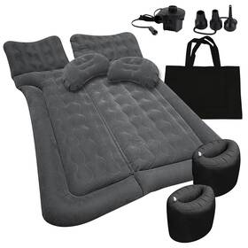 Sc-val-s3l15-jv Serta Zone Tech Car Trunk Inflatable Air Mattress Easy Inflation Pump - Dark Gray