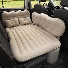 Shanson 742686584503 Car Air Mattress Camping Bed Inflatable Thickened With Pump Cushi