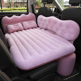 Shanson 742686584534 Car Air Mattress Camping Bed Inflatable Thickened With Pump Cushi