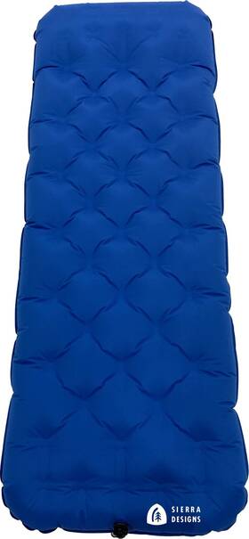 Sierra Designs 054003847605 Queen And Single Camping Air Bed Mattress For Car Trave Camp Pump Inc
