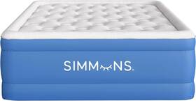 Amzsimra617qn Simmons Rest Aire Mattress Air Bed Side Built-in Pump Soft 17 Inch Queen