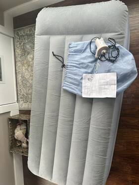Mm09517db-u-a Simmons Beautyrest Express Bed Air Mattress And Pump. Preowned Twin