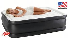 Simple Deluxe 198401113198 Twin Size Air Mattress With Built-in Electric Pump - Quick Inflati