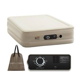 199033sc Simpli Comfy Inflatable Queen Air Mattress With Built In Dual Pump Choose You