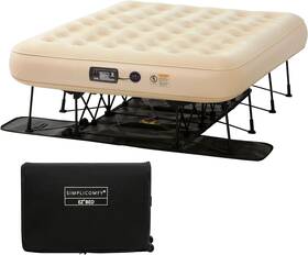 Simpli Comfy 445042533544 Queen Ez Bed Self-inflating Air Mattress With Built-in Frame Pump