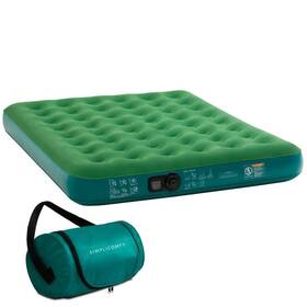Simpli Comfy 500081140388 Queen Camping Air Mattress With Patented Roller Bag And Built-in Batt