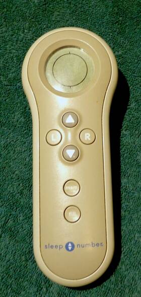 1135422211 Sleep Number Remote Takes 9v Battery