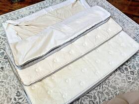117968 Sleep Number Select Comfort King Size Mattress Pillow Top Outer Cover Ile Model
