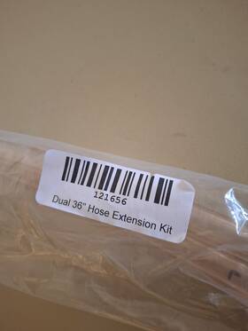 Sleep Number 121656 Dual Hose Extension Kit 36 Inch New Old Stock