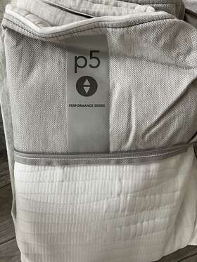 2118 Sleep Number Eastern King Mattress Top Bottom Zip Cover P5 Performance Series