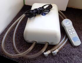 Pfcs09-dr Sleep Number Select Comfort Air Bed Pump Dual Hose And Wireless Remote