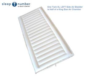 S125739k Sleep Number Select Comfort Xl Twin Left Half King Air Mattress Chamber