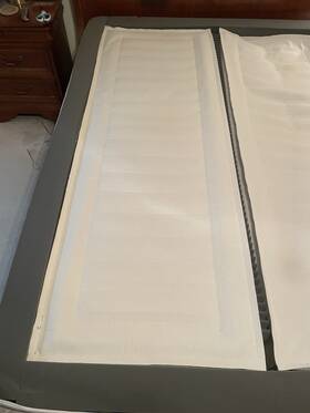S925q-dual Sleep Number Select Comfort Air Bed Chamber Bladder For 1/2 Queen Size Mattress