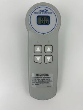 Ufcs5 Sleep Number Select Comfort Pump Wireless Remote Control Model Tested
